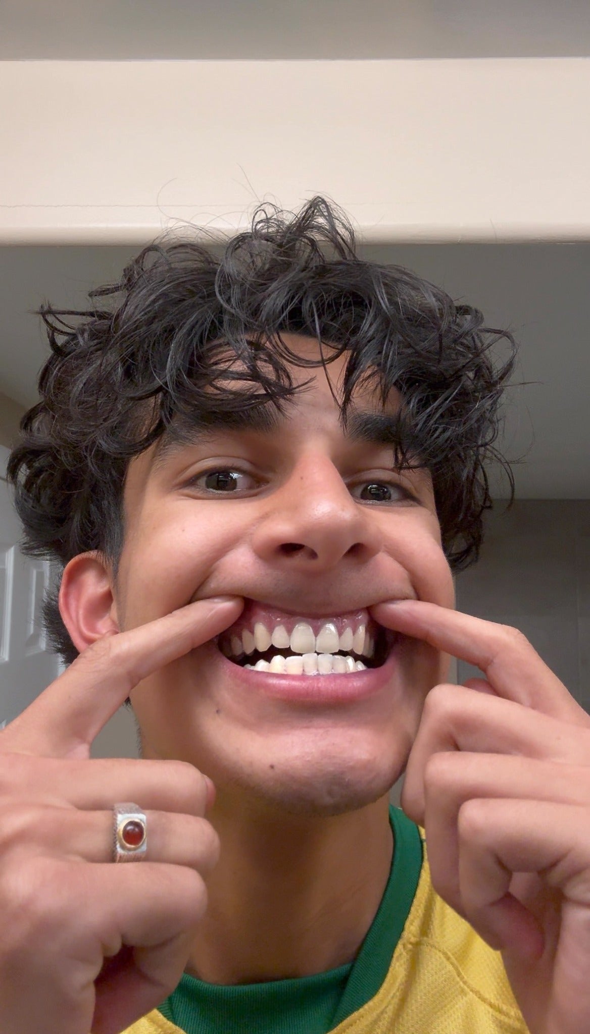 Portrait smile photo shared after three days of SURREAL use